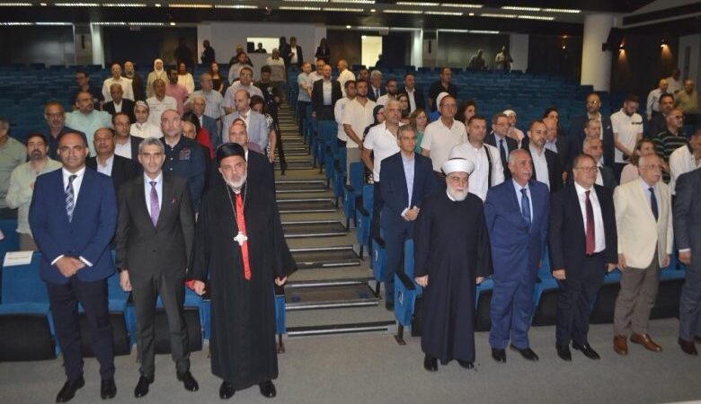 دار الفتوى في طرابلس ونقابة الأطباء وأبرشية المدينة المارونية كرمت علي بازرباشيكريمة : اتحدث في عن علم من أعلام الفيحاء أعطى الحياة الفكرية قيمة مضافة