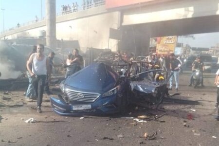 غارات وشهيد و3 جرحى في استهداف سيارة بغارة في خلدة