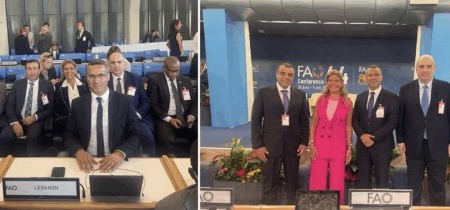 هاني في مؤتمر الـ «فاو» في روما: الزراعة نبض الأرض والهوية ورافعة للسيادة