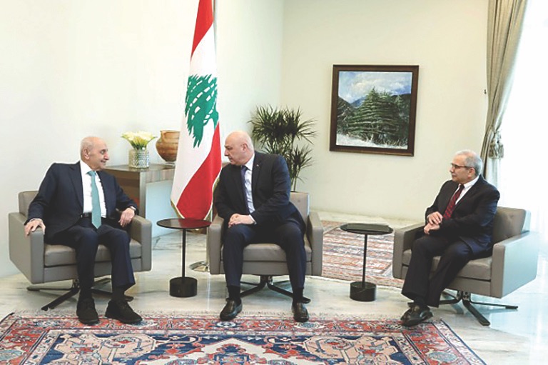 يومان حاسمان لإنجاز ورقة لبنان قبل زيارة باراك