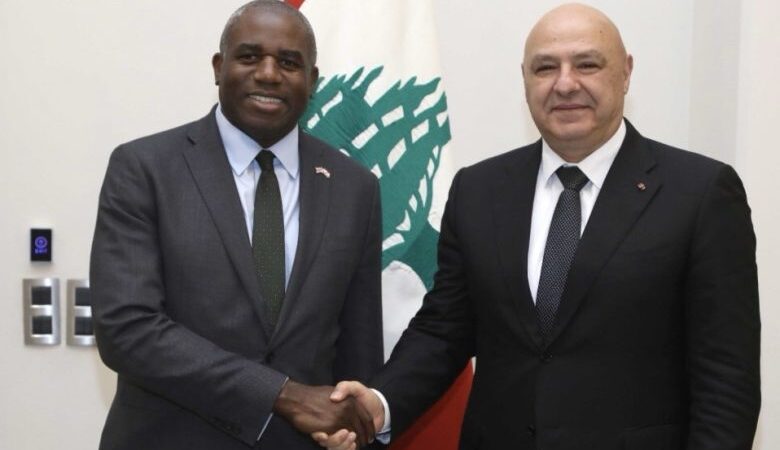 دعم المملكة المتحدة لقوة الأمم المتحدة المؤقتة في لبنان (اليونيفيل) والدور الذي تضطلع به من أجل الاستقرار في جنوب لبنان.
