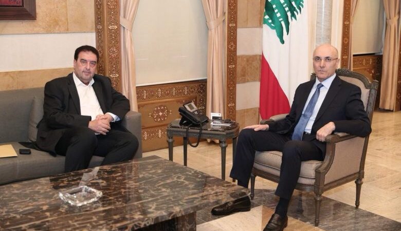 وزير الداخلية أحمد الحجار استقبل النائب وليد البعريني وبحثا الأوضاع العامة
