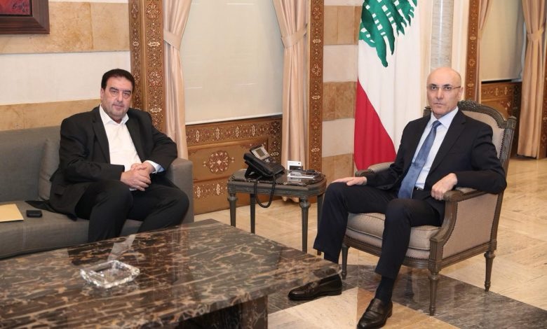 وزير الداخلية أحمد الحجار استقبل النائب وليد البعريني وبحثا الأوضاع العامة