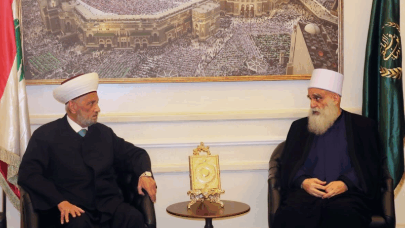 شيخ العقل ومفتي الجمهورية : “لا للخطاب التحريضي ونعم لوحدة الكلمة والموقف
