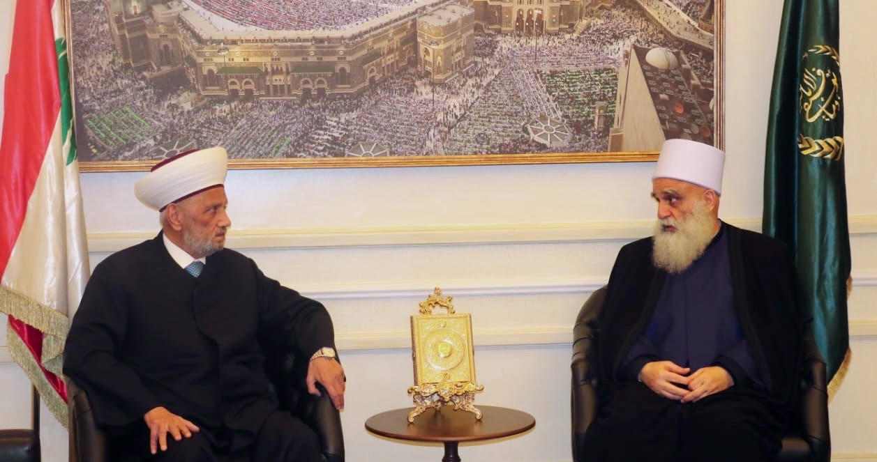 شيخ العقل ومفتي الجمهورية : “لا للخطاب التحريضي ونعم لوحدة الكلمة والموقف