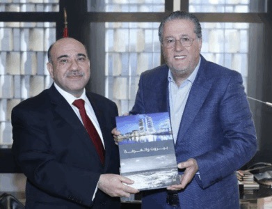 شقير بحث مع سفير الأردن في نقلة نوعية في العلاقات