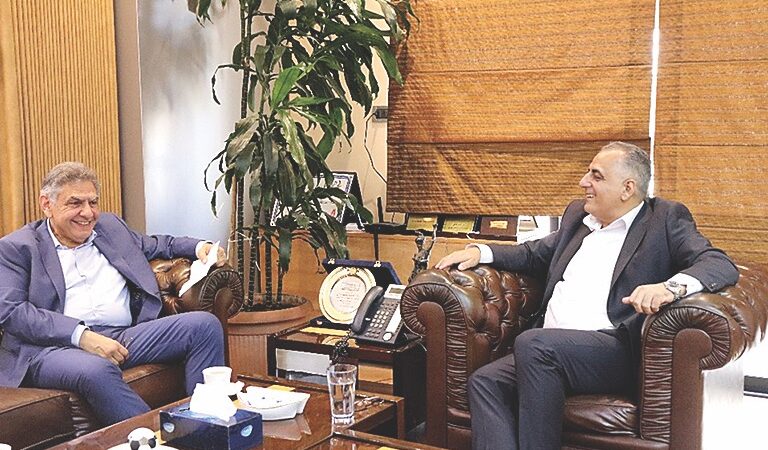 كركي يتابع مع شلالا أوضاع أطباء لبنان والعلاقة مع الضمان