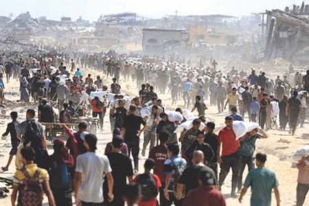 41 شهيداً بغزة وجيش الاحتلال ينهي عملياته بدير البلح