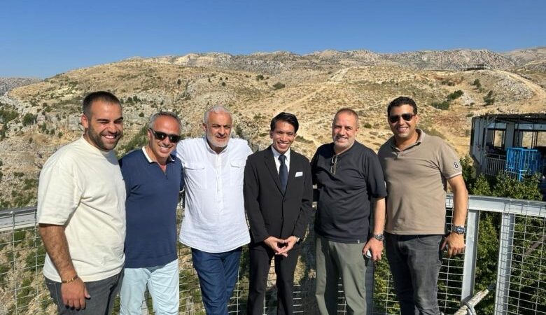 رئيس بلدية بقاعصفرين استقبل قنصل ماليزيا مع وفد