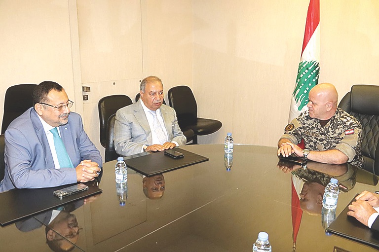 وفد من نقابة الصحافة يزور مدير عام أمن الدولة لاوندس: لدعم الجهود الأمنية وتعزيز التعاون الإعلامي