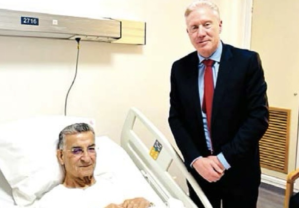 وزير الخارجية عاد الراعي في المستشفى