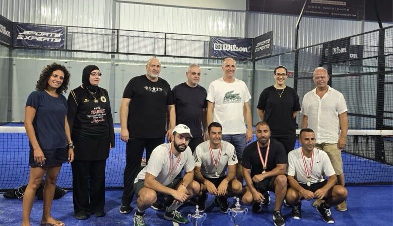 بطولة نقابات المهن الحرة في الشمال في لعبة Padel