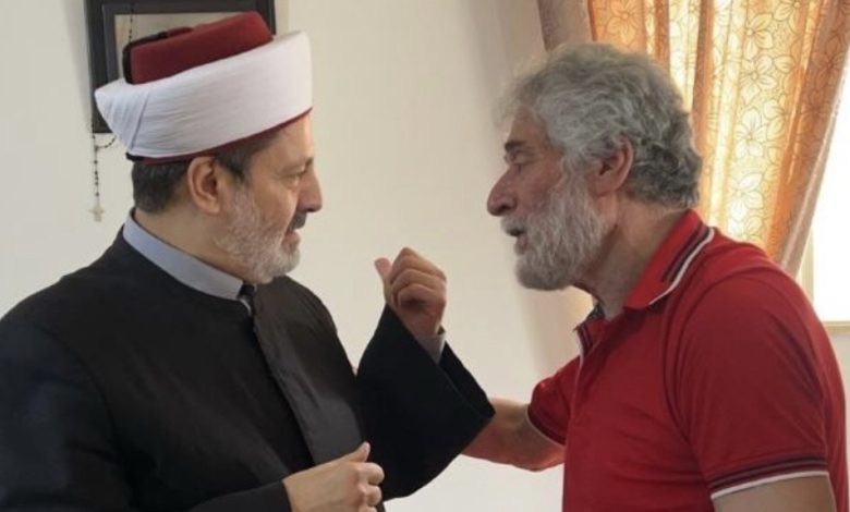 شعبان زار عبد الله في منزله في القبيات:غزة هي المعيار والوقوف الى جانبها هو القرار