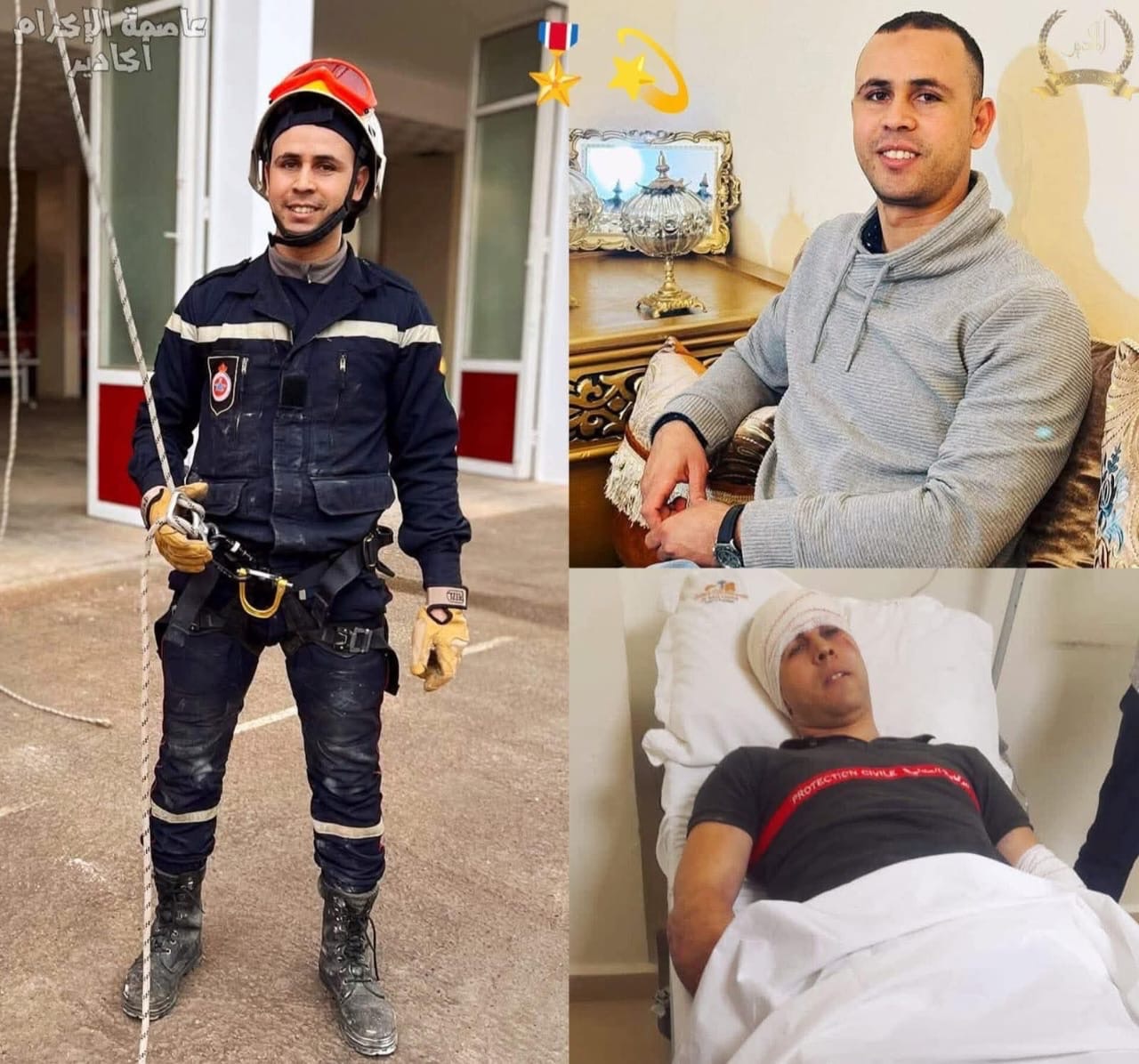 هكذا تفاعل المغاربة مع خبر ترقية ياسين شروق بطل تدخل حادث شاطو بني ملال بعدما كاد يفقد حياته مرتين .