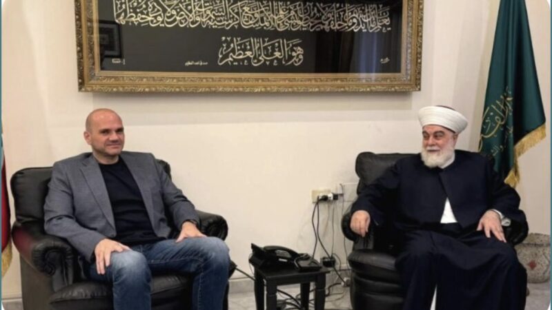 خالد كبّارة يطلع مفتي طرابلس على مستجدات العمل البلدي: عزيمة رغم التحديات ومشاريع بالشراكة مع المغتربين
