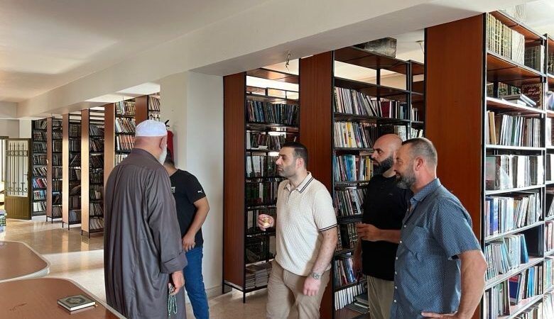 المهندس أحمد حدارة في ببنين: تعزية وزيارة لدار الأرقم