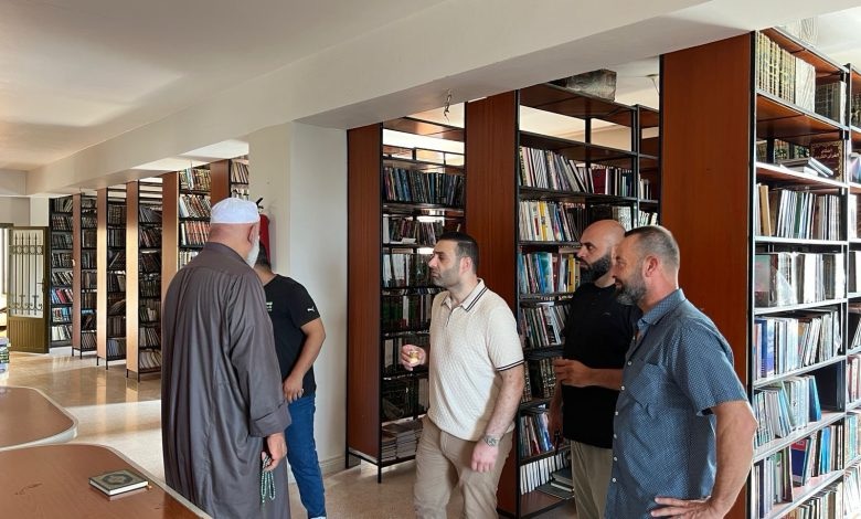 المهندس أحمد حدارة في ببنين: تعزية وزيارة لدار الأرقم