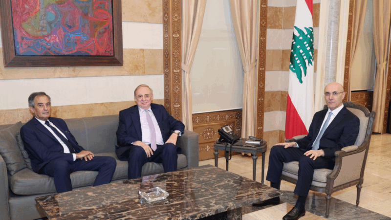 وزير الداخلية استقبل البستاني وآلان عون وبحث مع رئيس بلدية الشويفات في حاجات المنطقة