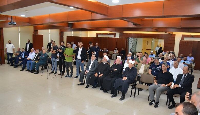 مؤتمر صحفي للمنظمة الدولية لحقوق الإنسان وشؤون اللاجئين في الرابطة الثقافية