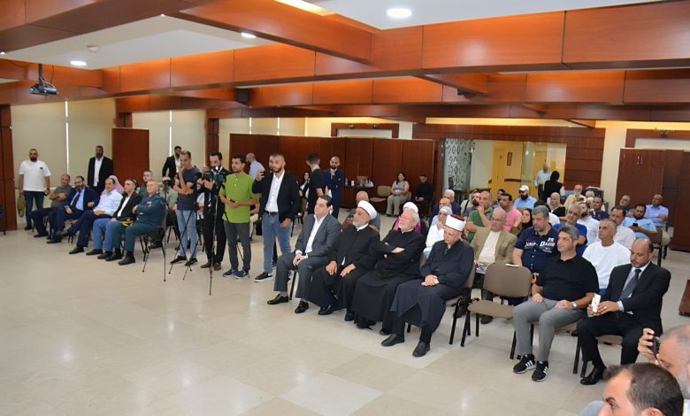 مؤتمر صحفي للمنظمة الدولية لحقوق الإنسان وشؤون اللاجئين في الرابطة الثقافية