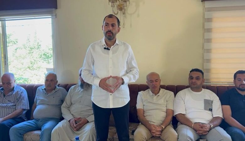النائب أحمد الخير يطلق مشروعاً حيوياً في حي حمدون – المنية ويعلن بدء العمل بطريق الحي