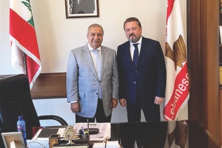 السفير الأوكراني في نقابة الصحافة