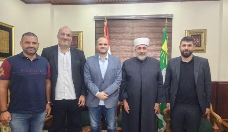 نائب رئيس بلدية طرابلس يزور المجلس الإسلامي العلوي : لتعزيز التعاون في طرابلس