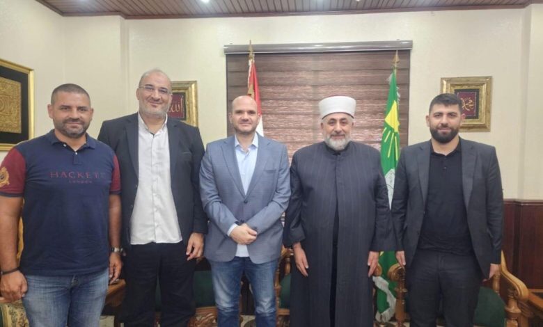 نائب رئيس بلدية طرابلس يزور المجلس الإسلامي العلوي : لتعزيز التعاون في طرابلس