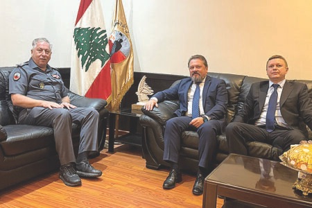 كرنيب استقبل سفير أوكرانيا