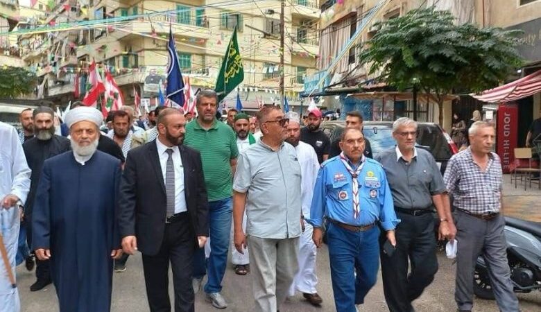 احتفالا بالمولد النبوي الشريف وبالتعاون مع بلدية طرابلس ورعاية دار الفتوى ،