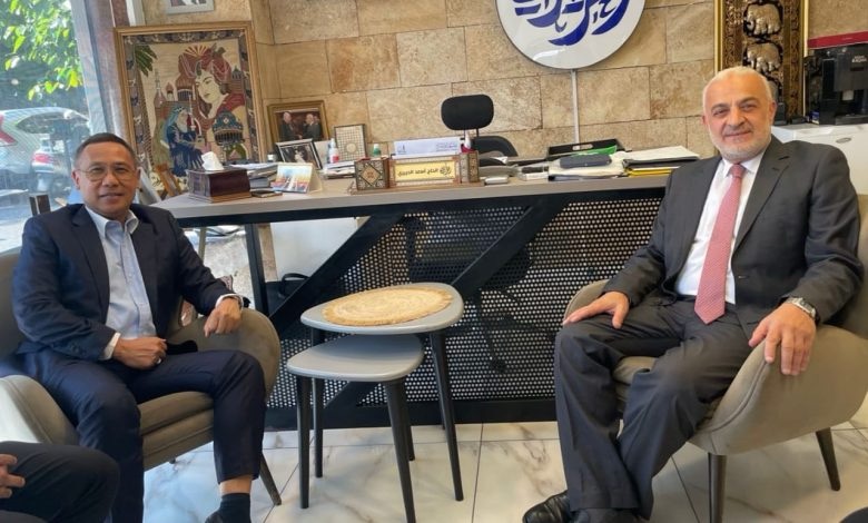 أسعد الحريري بحث مع سفير إندونيسيا في تعزيز التعاون