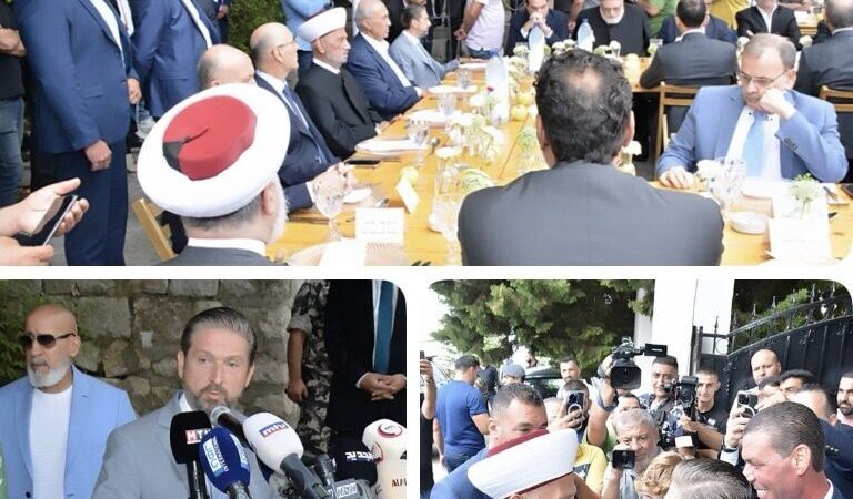 كرامي يكرّم مفتي الجمهورية اللبنانية