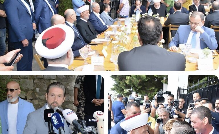 كرامي يكرّم مفتي الجمهورية اللبنانية