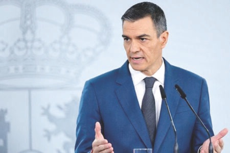 سانشيز: تظاهراتنا ضد الإبادة مصدر فخر للعالم