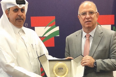 حيدر يلتقي المدير التنفيذي لـ”جسور” القطرية