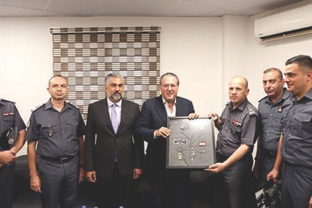 شقير مدشّناً أعمال تأهيل فصيلة طريق الجديدة: واجب وطني وأخلاقي تجاه قوى الأمن والمنطقة