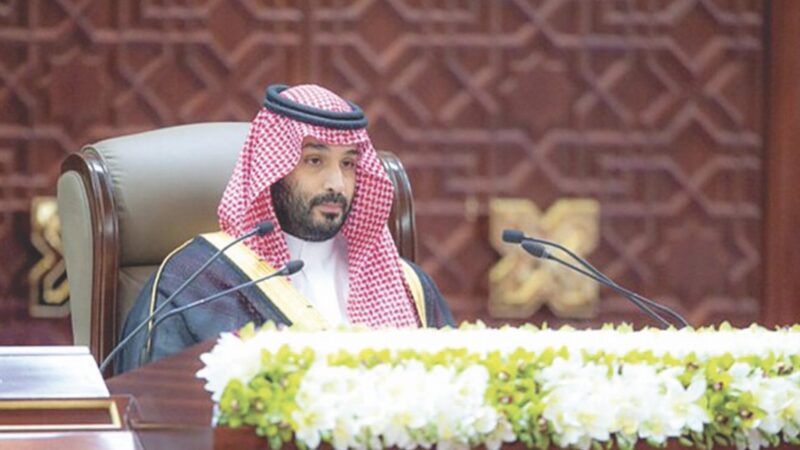 ولي العهد السعودي: غزة ارض فلسطينية