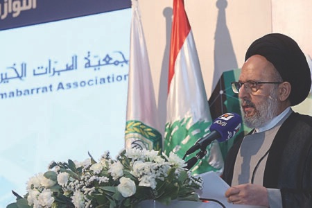 فضل الله في المؤتمر الـ34 لجمعية المبرّات: سنبقى علامة فارقة في الوطن