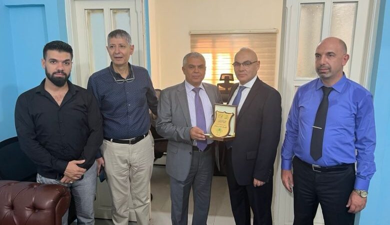 زيارة مدير عام وزارة الصحة لمركز الحسن الطبي الجامعي في طرابلس