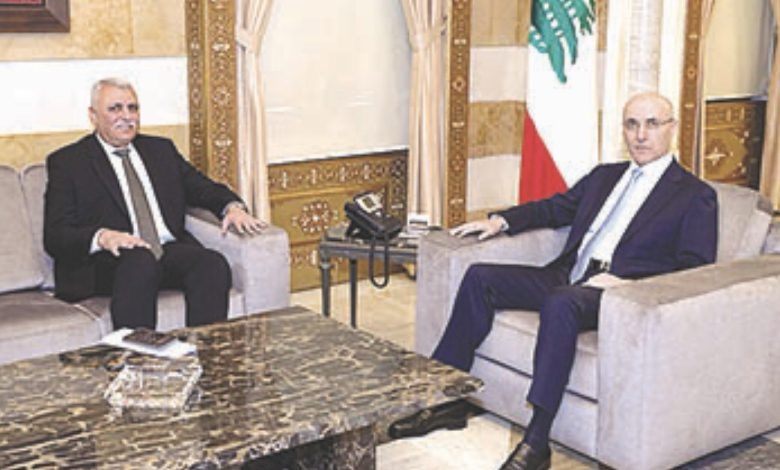 الحجار استقبل اللواء شقير وزوّاراً