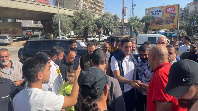 النائب كريم كبارة في الملولة: “حقوق طرابلس أولوية ورفع الصوت واجب”