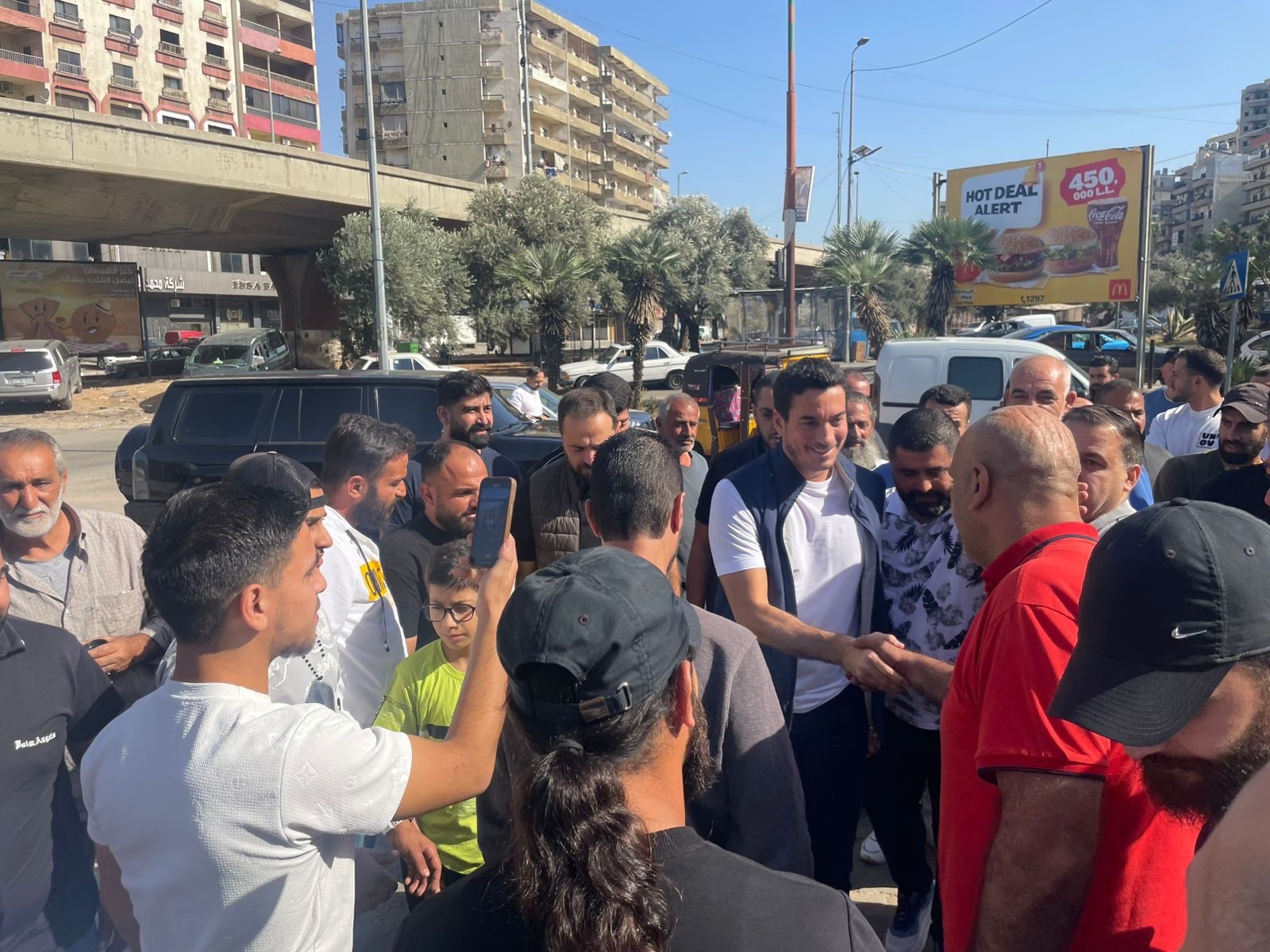 النائب كريم كبارة في الملولة: “حقوق طرابلس أولوية ورفع الصوت واجب”
