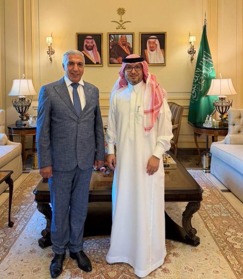عبّود عرض الاوضاع العامة مع السفير البخاري
