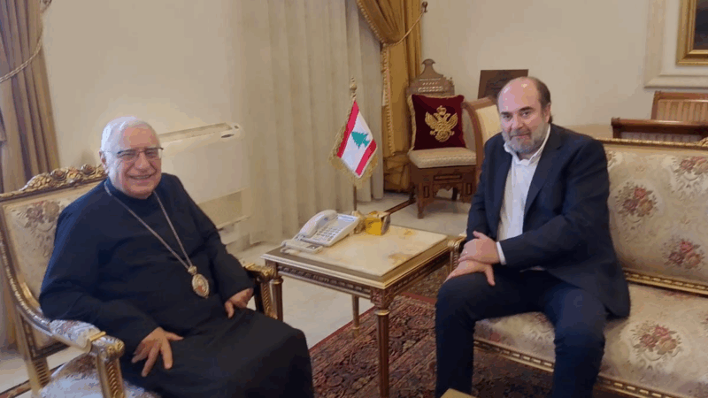 العبسي استقبل عقيص: لإجراء الانتخابات النيابية في موعدها