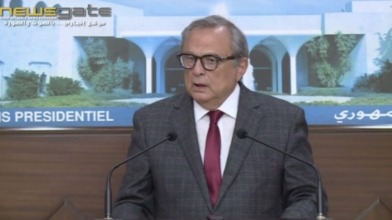 حبيب يثمّن مواقف رئيس الجمهورية الوطنية 