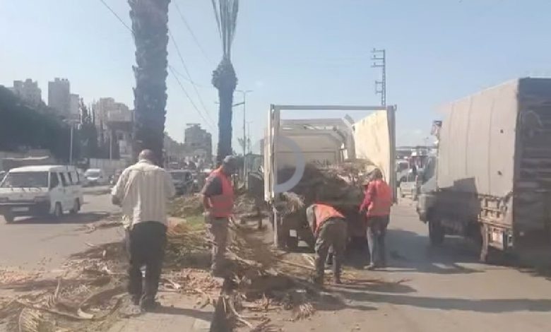 بلدية البداوي تستعدّ لفصل الشتاء وتواصل تنظيف الشوارع والمسبعات والمجاري