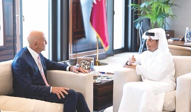 براك بحث في قطر سبل دعم استقرار سوريا