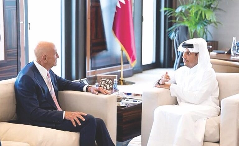 براك بحث في قطر سبل دعم استقرار سوريا