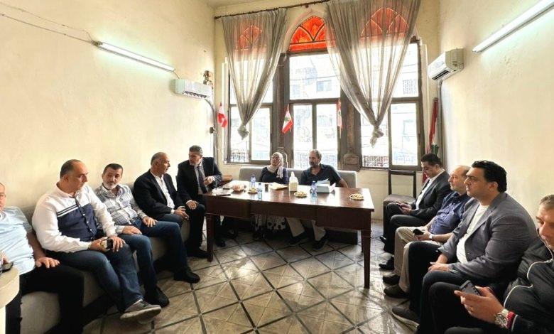 النقيب واصف محمد صوراني رئيسا لنقابة التجار والمصانع في الشمال لولاية ثانية