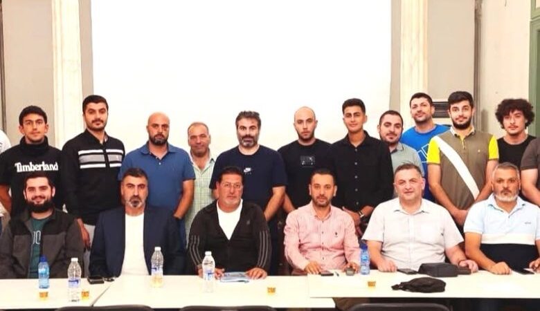 اجتماع لممثلي الجامعات المشاركة في بطولة بلدية طرابلس لكرة القدم للجامعات Mini Football في طرابلس